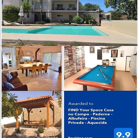Find Your Space Casa No Campo - Paderne - Albufeira - Piscina Privada - Aquecida A Pedido Exterior foto