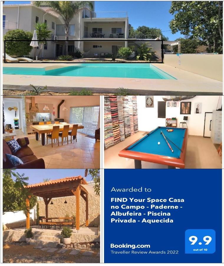 Find Your Space Casa No Campo - Paderne - Albufeira - Piscina Privada - Aquecida A Pedido Exterior foto